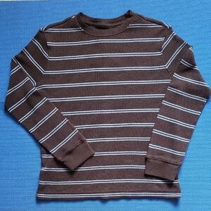 Boys Urban Pipeline Brown Long Sleeve Shirt